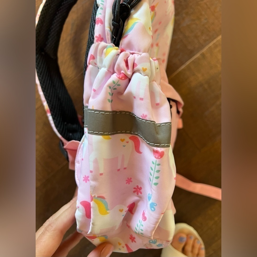 Juliet spray pink unicorn backpack girls - Picture 4 of 5
